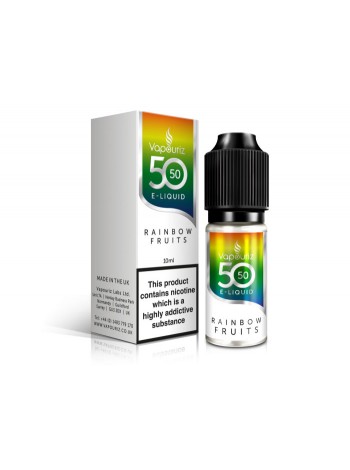 50/50 Rainbow Fruits E-Liquid 10ml FRUITY
